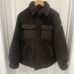 ALO Sherpa Edge Jacket in Espresso (XXS)